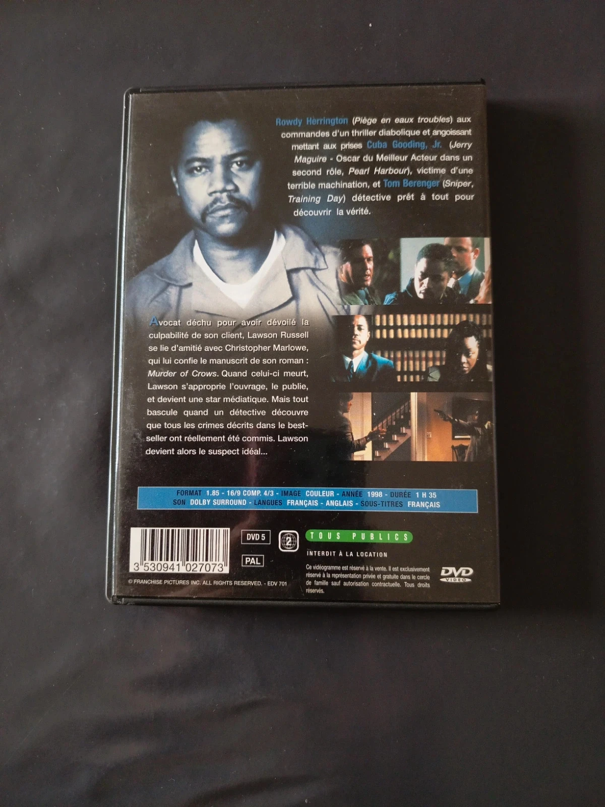 Dvd Asesinato de Cuervos – photo 2
